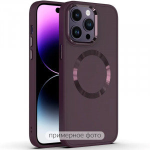 TPU чехол Bonbon Metal Style with Magnetic safe для Apple iPhone 16 Pro (6.3")