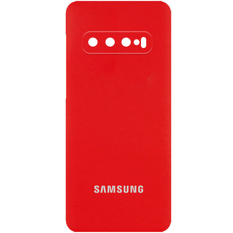 

Чохол Silicone Cover Full Camera (AA) Samsung Galaxy S10+ (Червоний / Red) 1233302