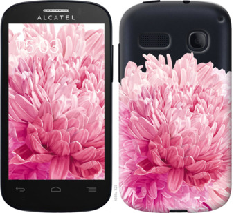 

Чехол Хризантема для Alcatel One Touch Pop C3 4033D 844711