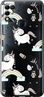 

Чохол Єдиноріг і кава на Infinix Hot 11 Play 1607491