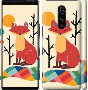 

Чехол Rainbow fox для Sony Xperia XZ4 698959