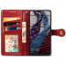 Фото Кожаный чехол-книжка GETMAN Gallant (PU) для TECNO Spark 6 Go (Красный) в магазине vchehle.ua