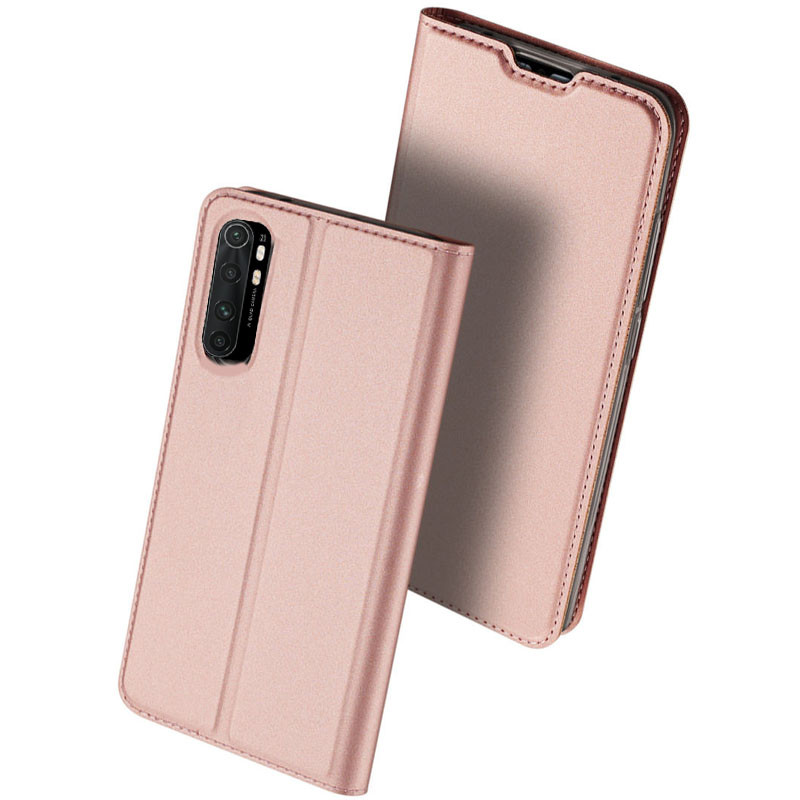 

Чохол-книжка Dux Ducis з кишенею для візиток на Xiaomi Mi Note 10 Lite (Rose Gold) 908886