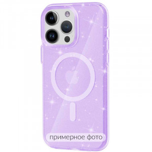 Чехол TPU Galaxy Sparkle (MagFit) для Apple iPhone 16 Pro (6.3")