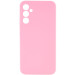 Чехол Silicone Cover Lakshmi Full Camera (AAA) для Samsung Galaxy A34 5G (Розовый / Light pink)