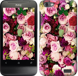 

Чехол Розы и пионы для HTC One V t320e 651980