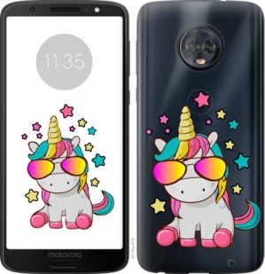 

Чохол Єдиноріг в окулярах на Motorola Moto G6 Plus 911954