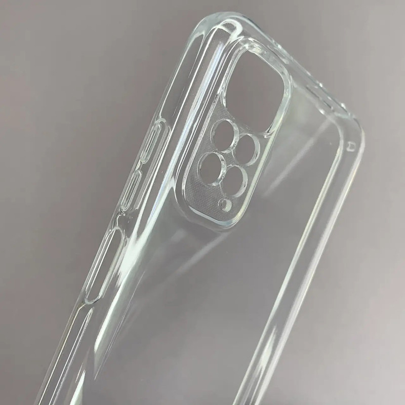 Фото TPU чехол Epic Transparent 1,5mm Full Camera для Xiaomi Redmi Note 11 (Global) / Note 11S (Бесцветный (прозрачный)) на vchehle.ua