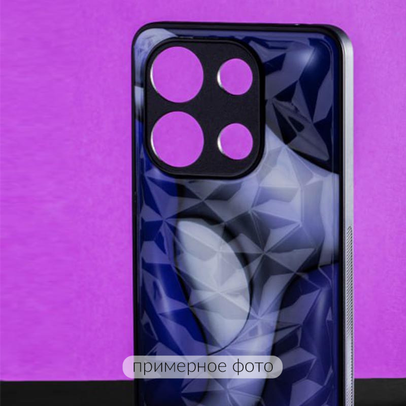 Фото TPU+PC чохол Prisma BubbleGum на Xiaomi Redmi 14C / Poco C75 (3D Blue) в маназині vchehle.ua