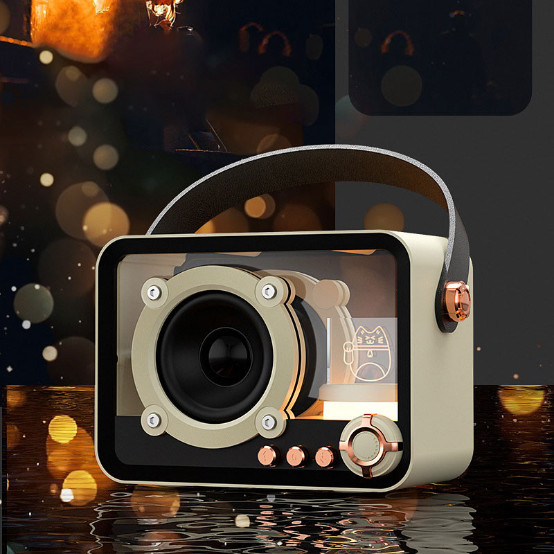 Фото Bluetooth колонка QD05 Retro Style (Biege) в маназині vchehle.ua