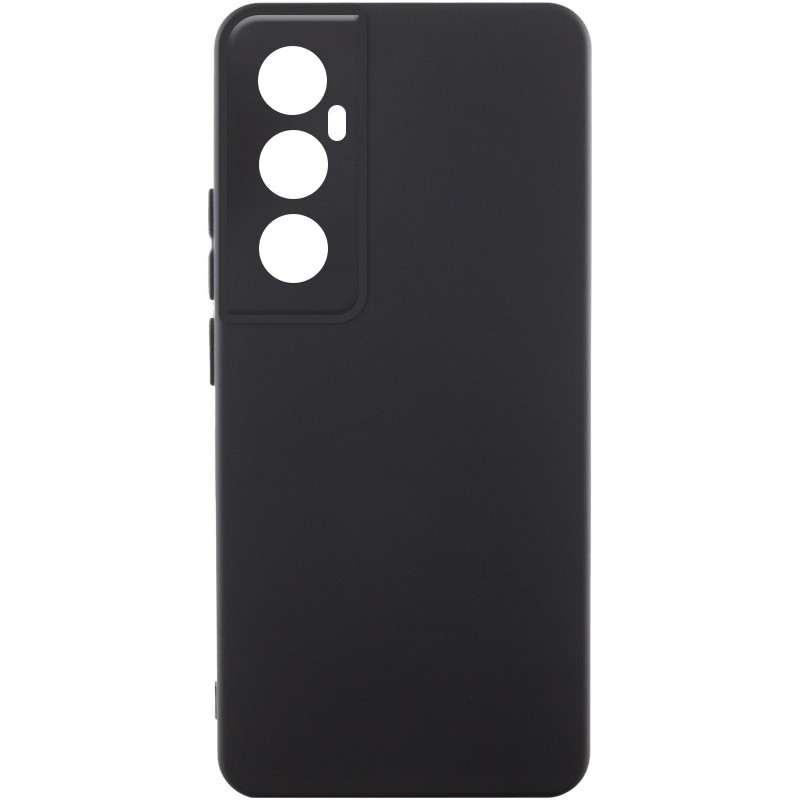 Чохол Silicone Cover Lakshmi Full Camera (AA) на Realme C65 4G (Чорний / Black)