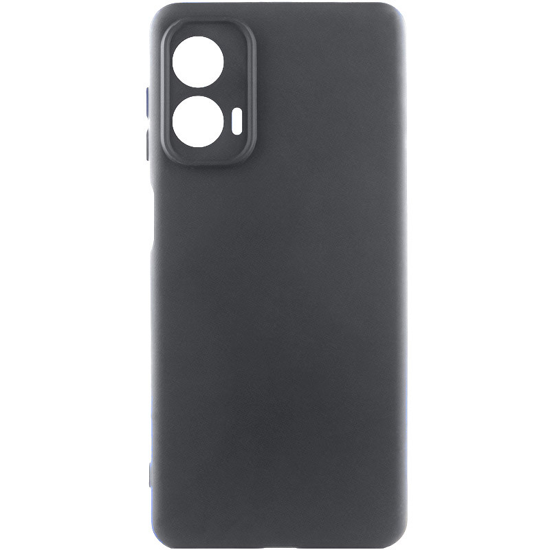 Чохол Silicone Cover Lakshmi Full Camera (AA) на Motorola Moto G24 (Шоколадний / Chocolate)