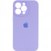 Чехол Silicone Case Full Camera Protective (AA) для Apple iPhone 15 Pro (6.1") (Сиреневый / Dasheen)