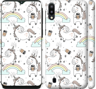

Чехол Единорог и кофе для Samsung Galaxy M10 840662