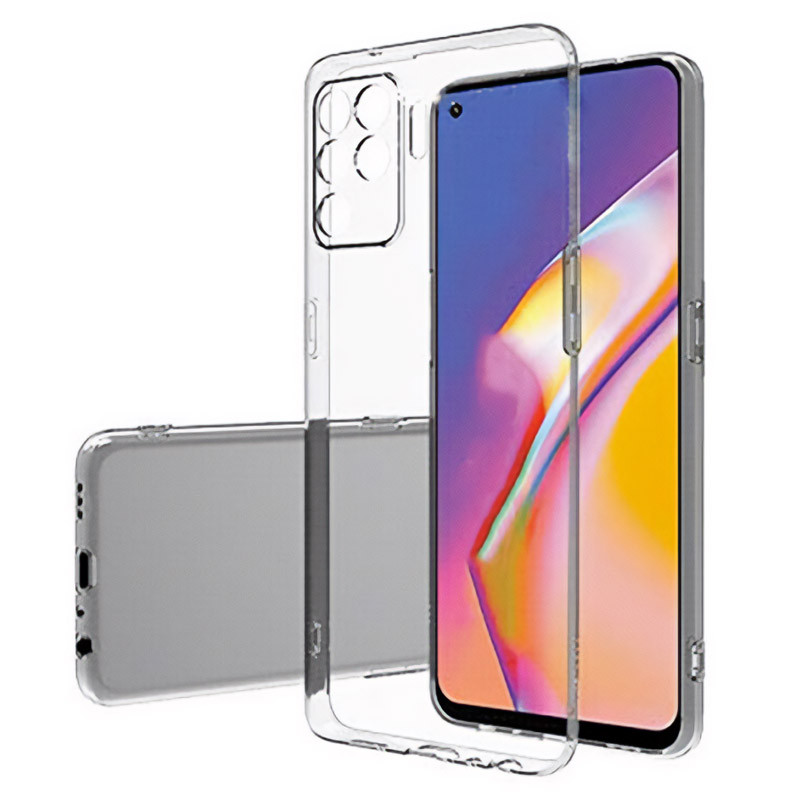 TPU чехол Epic Transparent 1,5mm Full Camera для Oppo Reno 5 Lite (Бесцветный (прозрачный))