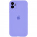 Чохол Silicone Case Full Camera Protective (AA) на Apple iPhone 12 (6.1") (Бузковий / Dasheen)