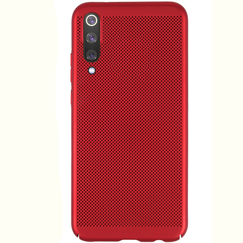 

Ультратонкий дышащий чехол Grid case для Xiaomi Mi 9 (Красный) 707770
