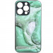 TPU+PC чохол Prisma BubbleGum на Samsung Galaxy A06 (3D Green)