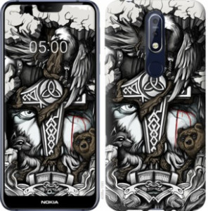 Чехол Тату Викинг для Xiaomi Mi 9T Pro