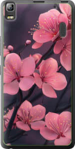 Чохол Пурпурна сакура на Lenovo A7000