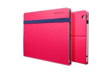 # Кожаный чехол SGP Hardbook Series для Apple IPAD 3/2 (Розовый / Pink)