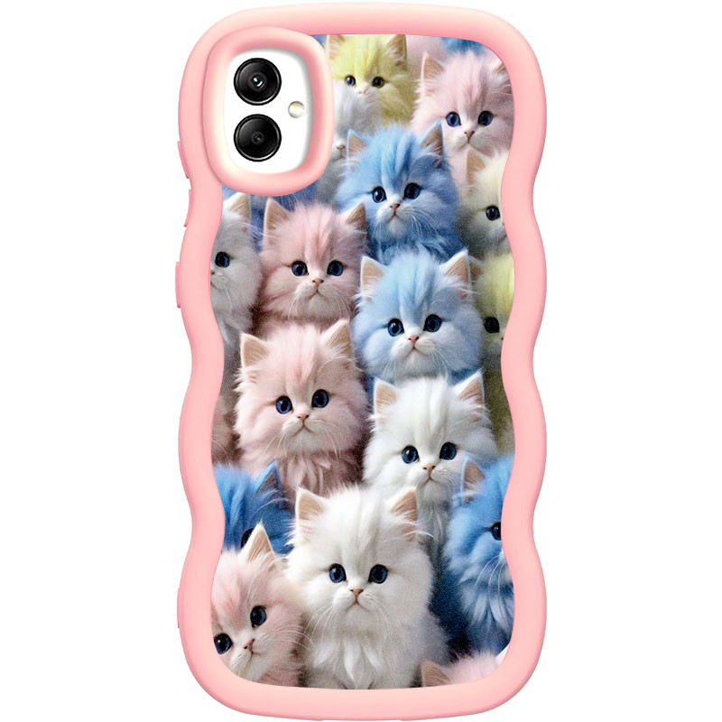 Чехол TPU Cloudy Pictures для Samsung Galaxy A05 (Kittens)