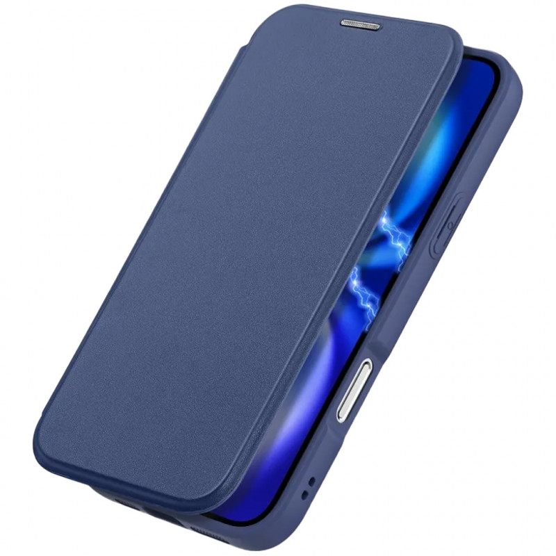 Фото Чехол-книжка Dux Ducis Skin X Pro with Magnetic safe для Apple iPhone 17 Pro Max (6.9") (Blue) в магазине vchehle.ua