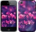 Чехол Пурпурные цветы для iPhone 3Gs