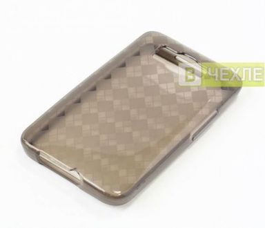 TPU чохол на HTC HD 2 (t8585) (Чорний (коло))