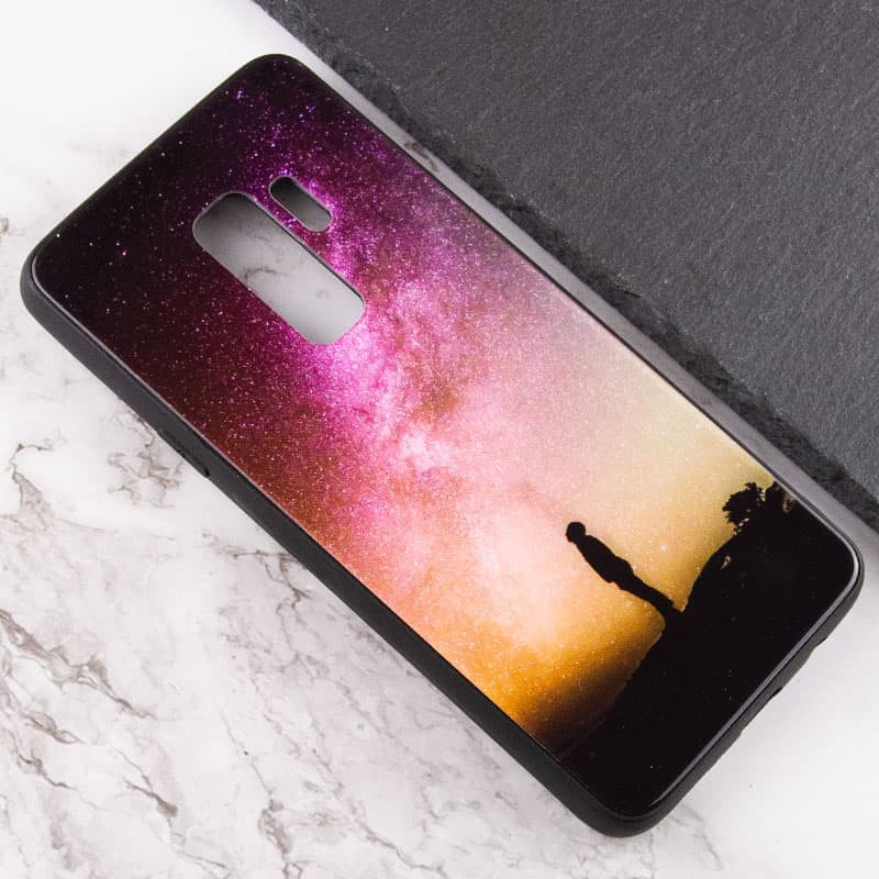 Фото TPU+Glass чехол Diversity для Samsung Galaxy S9+ (Solitude) в магазине vchehle.ua