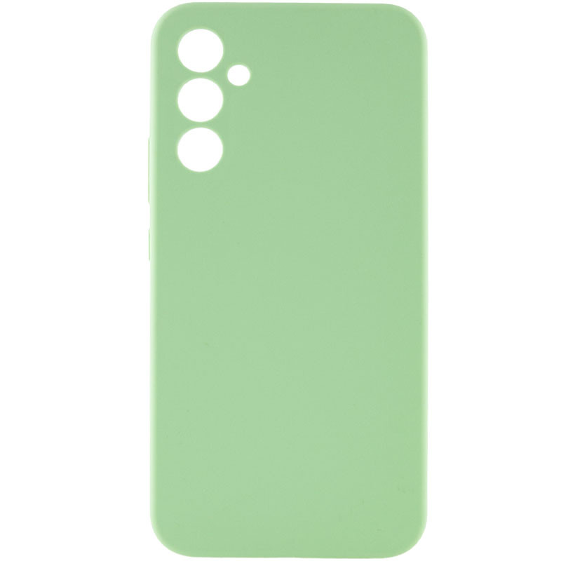 Чохол Silicone Cover Lakshmi Full Camera (AAA) на Samsung Galaxy S24+ (М'ятний / Mint)