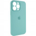 Фото Чохол Silicone Case Full Camera Protective (AA) на Apple iPhone 13 Pro (6.1") (Бірюзовий / Marine Green) на vchehle.ua