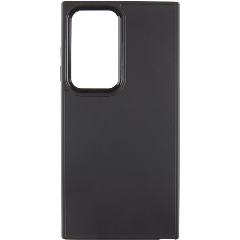 Фото TPU чехол Bonbon Metal Style для Samsung Galaxy S24 Ultra (Черный / Black) на vchehle.ua