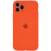 Чохол Silicone Case Full Camera Protective (AA) на Apple iPhone 12 Pro Max (6.7") (Помаранчевий / Kumquat)