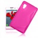 TPU Duotone для LG E440 Optimus L4 ll (Розовый (матово/прозрачный))
