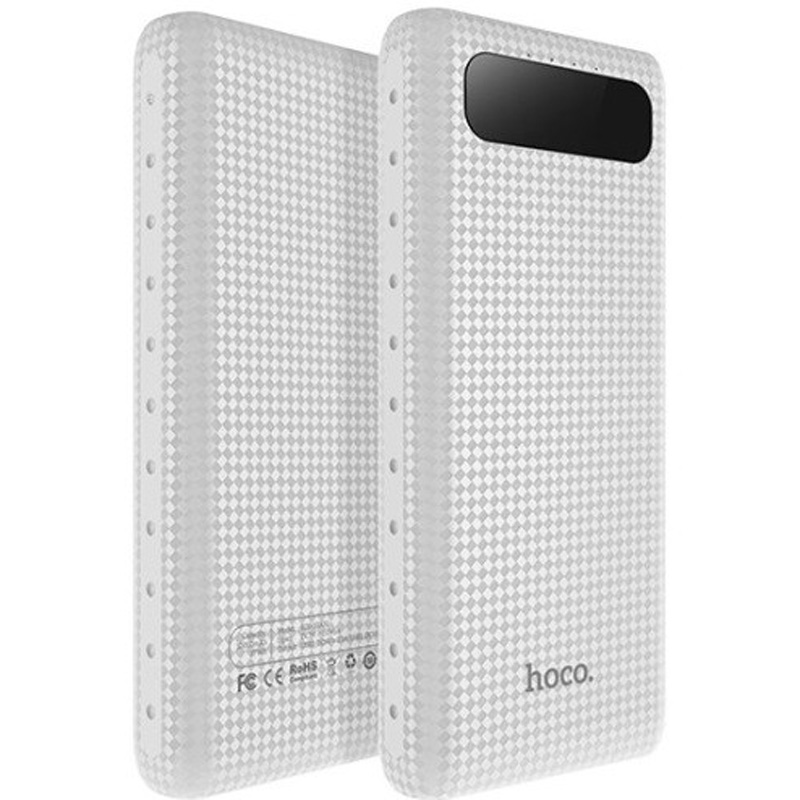 

Портативное зарядное устройство Power bank HOCO B20A 20000 mAh (Белый) 684224