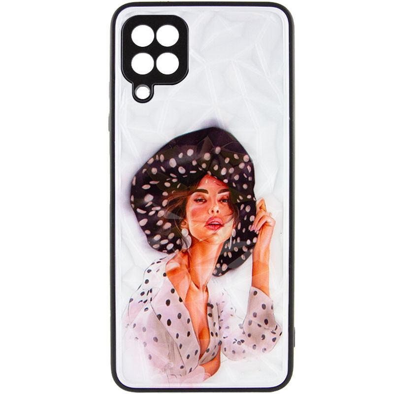 Фото TPU+PC чохол Prisma Ladies на Samsung Galaxy M53 5G (Girl in a hat) на vchehle.ua