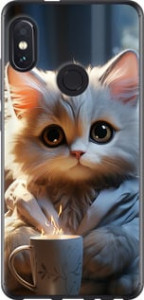 Чохол White cat для Xiaomi Redmi Note 5 Pro