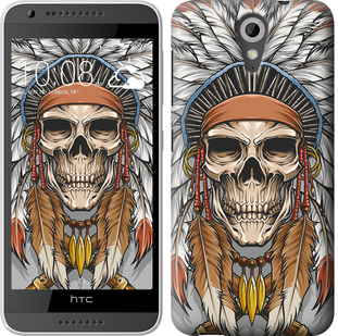 

Чехол Череп индейца для HTC Desire 620 641032