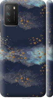 

Чехол Ночь золотые звезды для Xiaomi Poco M3 1406149