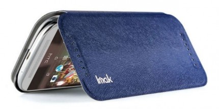 Купить Кожаный чехол (книжка) IMAK Fun Series для HTC New One 2 / M8 на vchehle.ua