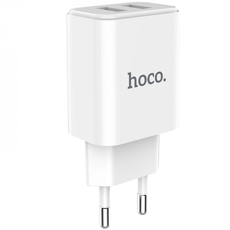 

СЗУ Hoco C62A Victoria 2.1A 2USB (white) 714911