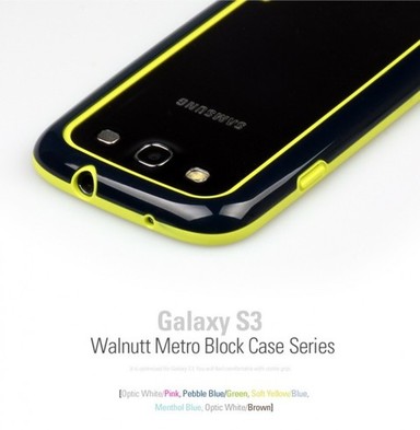 # Бампер Zenus Walnutt Metro Block Case Series для Samsung i9300 Galaxy S3 в магазине vchehle.ua