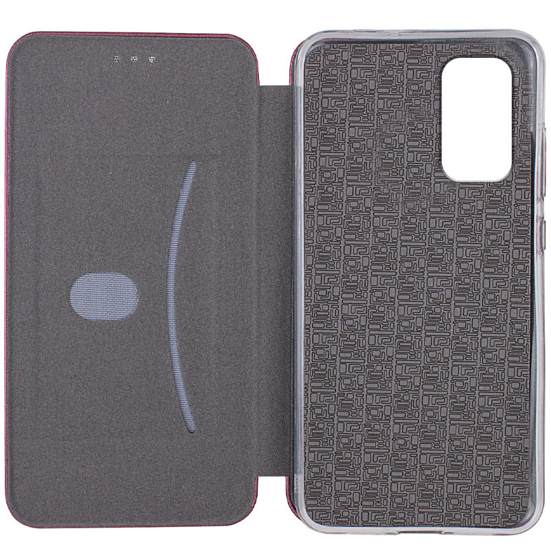 Фото Кожаный чехол-книжка Classy для Xiaomi Redmi Note 10 Pro / 10 Pro Max (Бордовый) в магазине vchehle.ua