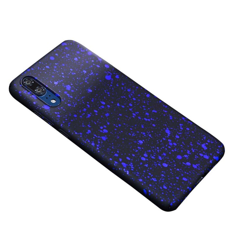 Пластиковая накладка Colored Spray для Huawei P20 (Фиолетовый)