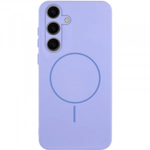 Чехол Silicone Cover Lakshmi Full Camera (AA) with MagFit для Samsung Galaxy S24+