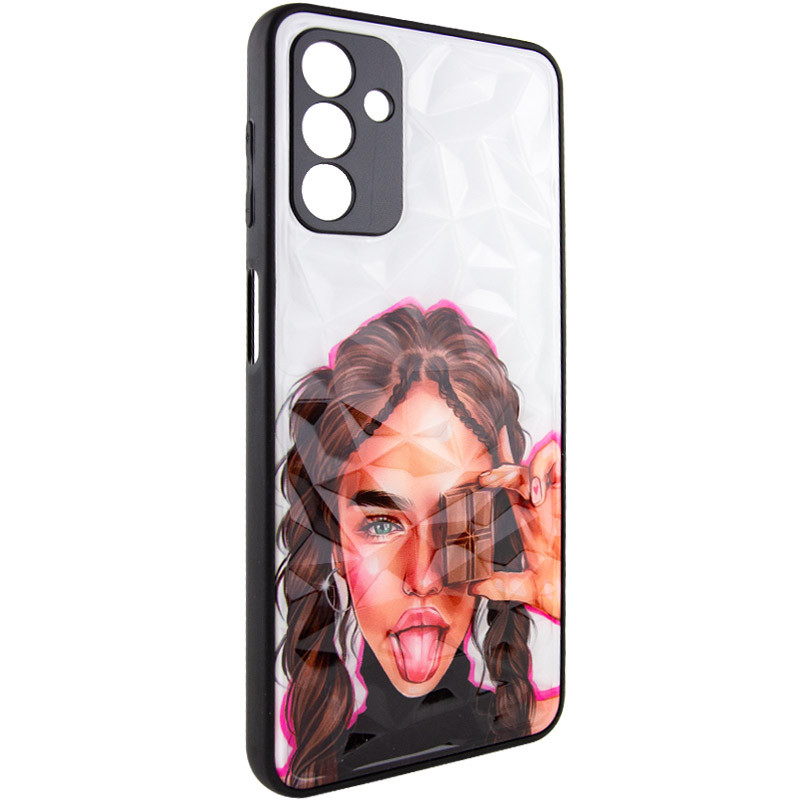 TPU+PC чохол Prisma Ladies на Samsung Galaxy A54 5G (Chocolate)