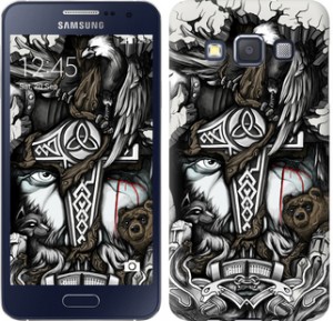 Чохол Тату Вікінг на Samsung Galaxy A3 A300H
