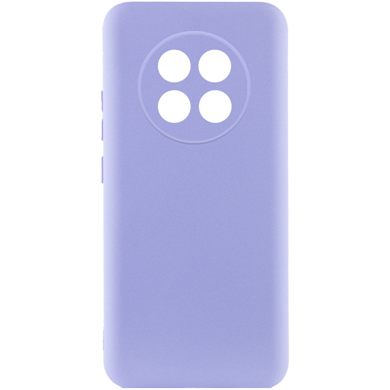 Чехол Silicone Cover Lakshmi Full Camera (AA) для Realme 12 5G (Сиреневый / Dasheen)