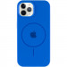 Фото Чохол Silicone Case Full Protective (AA) with Magnetic Safe на Apple iPhone 12 Pro Max (6.7") (Синій / Capri Blue) на vchehle.ua